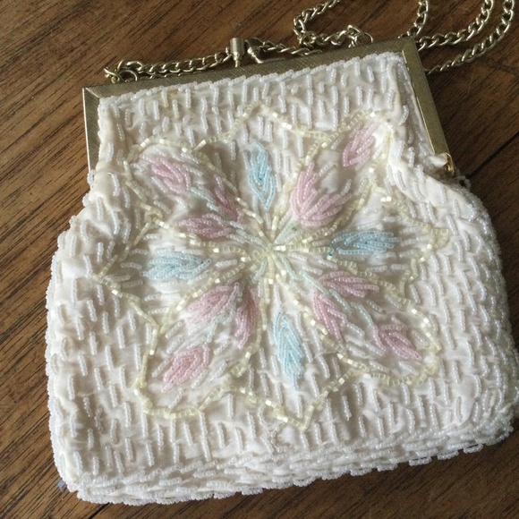 Vintage 20’s era LA Regale handmade beaded purse made in Hong Kong - Picture 3 of 14